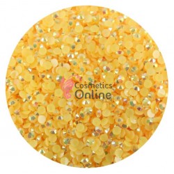 Strasuri pentru decor 3D Portocaliu cu Reflexii de 3mm, set 600 de bucati Cod SR038